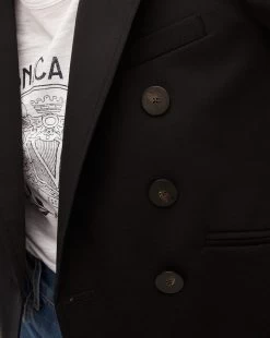 Veronica Beard Nevis Cropped Jacket -Veronica Beard 2308SU5610038 BLK PRODUCT 03