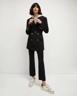 Veronica Beard Hutchinson Boyfriend Dickey Jacket -Veronica Beard 2308SU5610522 BLK PRODUCT 05