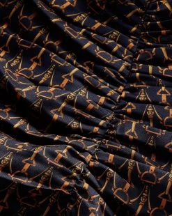 Veronica Beard Sabri Stirrup-Print Dress -Veronica Beard 2309FL2820725 NAVYMULTI PRODUCT 04