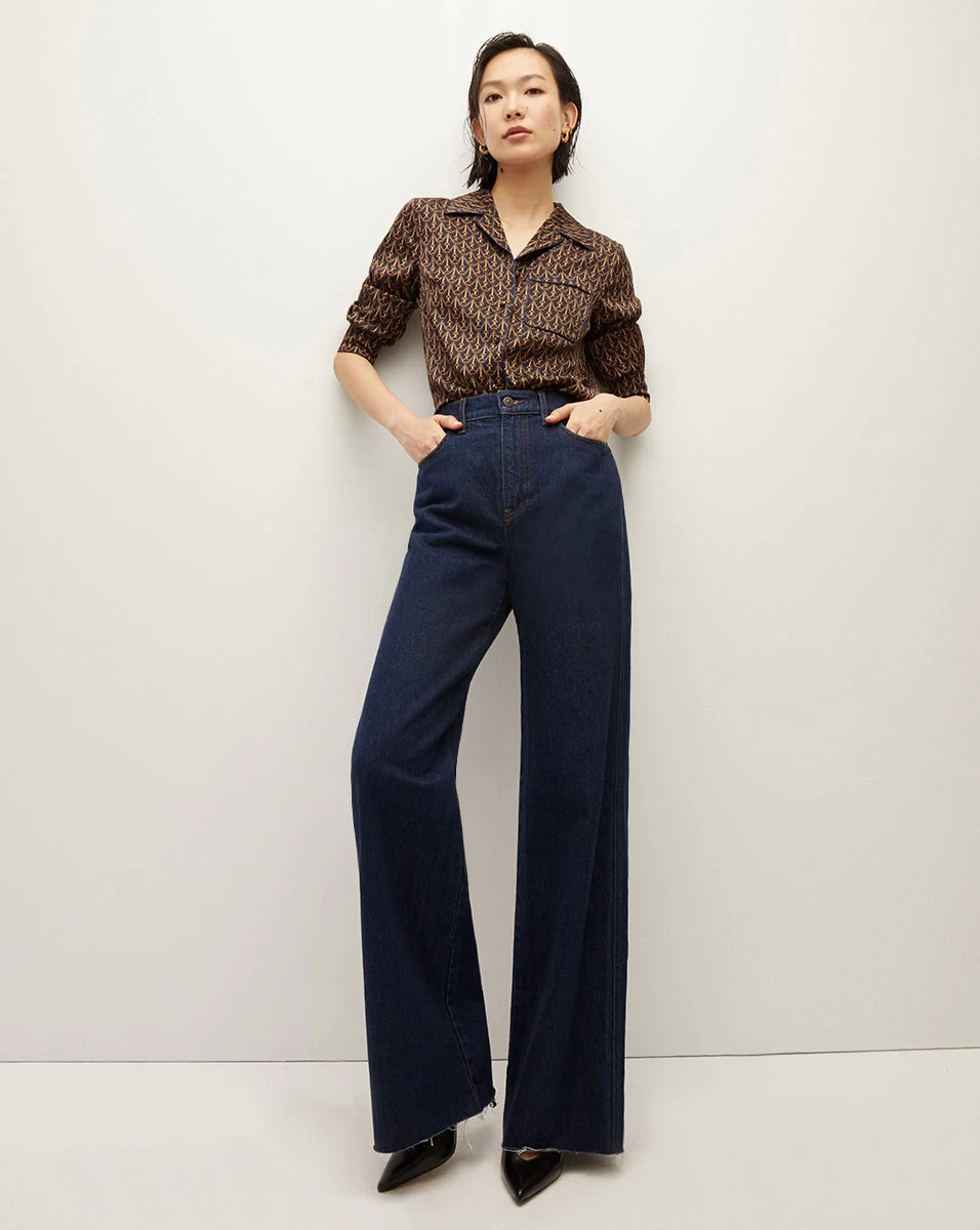 Veronica Beard Adele Stirrup-Print Top 2 Veronica Beard Adele Stirrup-Print Top - Image 2