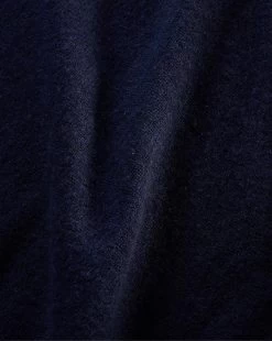 Veronica Beard Nelia Cashmere Pullover | Button Accent -Veronica Beard 2309KA1290256 NAVY PRODUCT 03