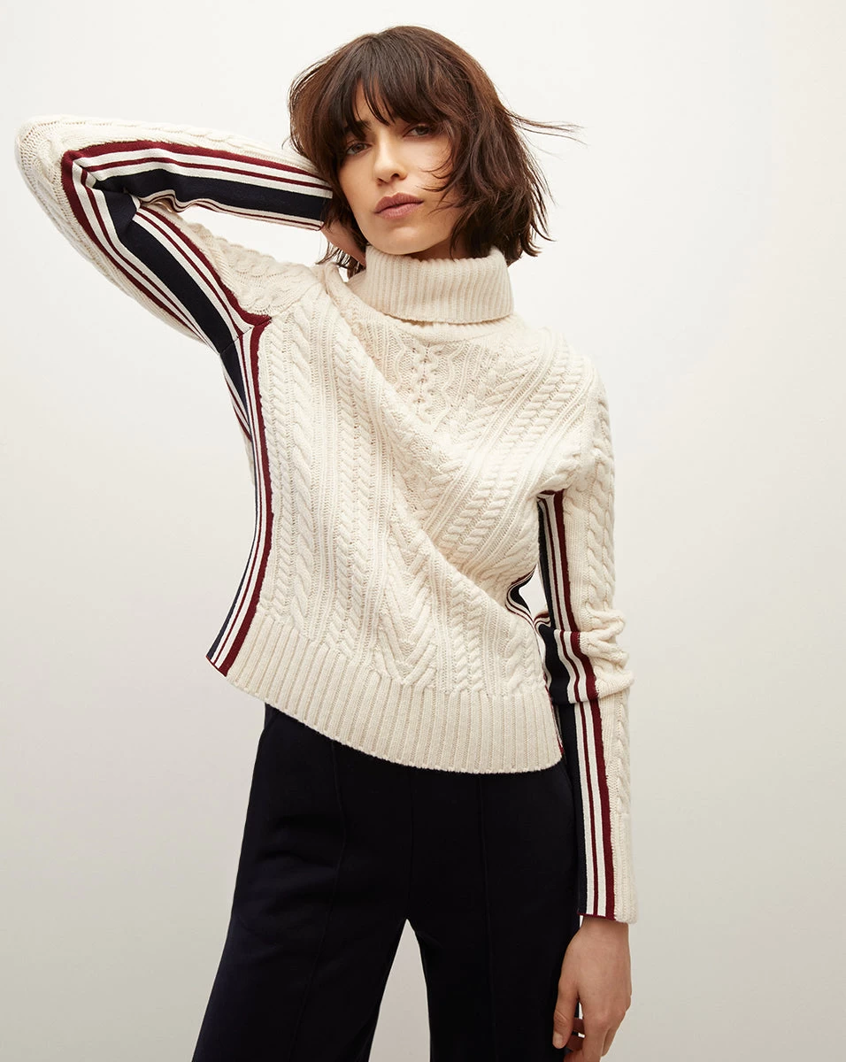 Veronica Beard Maril Lambswool Turtleneck 1 Veronica Beard Maril Lambswool Turtleneck