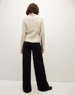 Veronica Beard Maril Lambswool Turtleneck 15 Veronica Beard Maril Lambswool Turtleneck -Veronica Beard 2309KA2090239 OFFWHITE PRODUCT 05
