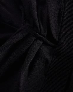 Veronica Beard Tabisa Wrap Pullover -Veronica Beard 2309KS1290258 BLK PRODUCT 03