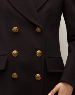 Veronica Beard Nalida Dickey Coat -Veronica Beard 2309OW4770225 BLK PRODUCT 03