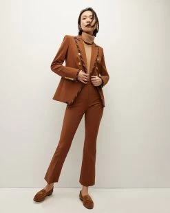 Veronica Beard Arte Pant | Slit Hem