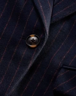 Veronica Beard Tyra Pinstriped Dickey Jacket -Veronica Beard 2309SU5810556 NAVYMULTI PRODUCT 03