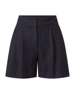 Veronica Beard Haina Pinstriped Short -Veronica Beard 2309SU5880243 NAVY MULTI