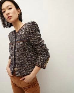 Veronica Beard Lars Bouclé Tweed Jacket