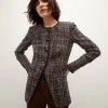 Veronica Beard Alessia Bouclé Tweed Jacket