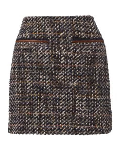 Veronica Beard Perry Bouclé Tweed Miniskirt 11 Veronica Beard Perry Bouclé Tweed Miniskirt -Veronica Beard 2309TW4730349 NAVY MULTI