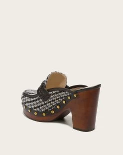 Veronica Beard Delia Clog -Veronica Beard H8293M4 ESPRESSO PRODUCT 04