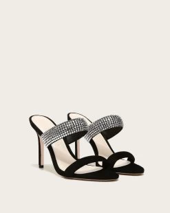 Veronica Beard Alvari Crystal-Embellished Sandal -Veronica Beard I3584L1 ALVARI BLACK PRODUCT 02