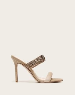 Veronica Beard Alvari Crystal-Embellished Sandal