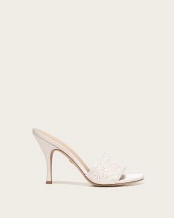 Veronica Beard Braxton Beaded Sandal -Veronica Beard I4609F1 COCONUT PRODUCT 01