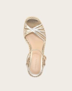 Veronica Beard Ravina Leather Espadrille Sandal -Veronica Beard I5753L2 RAVINA GOLD PRODUCT 03 479a2184 fb6b 4dca b185 1a01290c9fdc