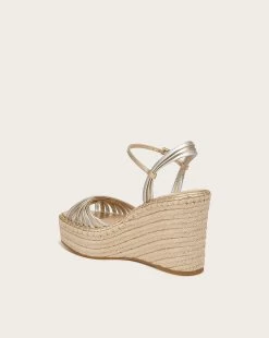 Veronica Beard Ravina Leather Espadrille Sandal -Veronica Beard I5753L2 RAVINA GOLD PRODUCT 04 2b6a9bbf 7676 43fa 8660 84e44df8ea9c