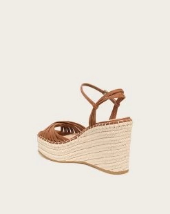 Veronica Beard Ravina Suede Espadrille Sandal -Veronica Beard I5753L3 RAVINA HAZELWOOD PRODUCT 04 1fb394d9 37ce 452d a010 44fec57ed98e