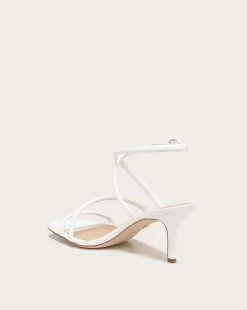 Veronica Beard Mariel Strappy Sandals -Veronica Beard I5771L3 MARIEL WHITE PRODUCT 04