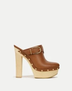 Veronica Beard Alek Leather Platform Clog
