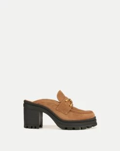 Veronica Beard Wynter Suede Loafer Mule