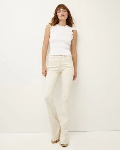 Veronica Beard Cameron Bootcut Jean | Raw Hem