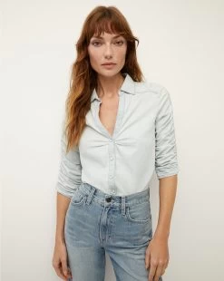 Veronica Beard Porta Chambray Shirt