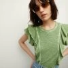 Veronica Beard Bea Ruffle Tee