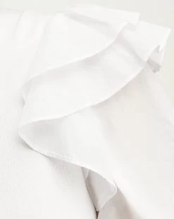 Veronica Beard Diantha One-Shoulder Top -Veronica Beard J2305JY83S0592 WHT PRODUCT 03