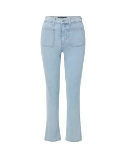 Veronica Beard Carly Kick-Flare Jean | Patch Pockets | Extended -Veronica Beard J23064280276GR GETREEL fdfc5be7 4aa0 4639 a7a4 96b50b49d9a0