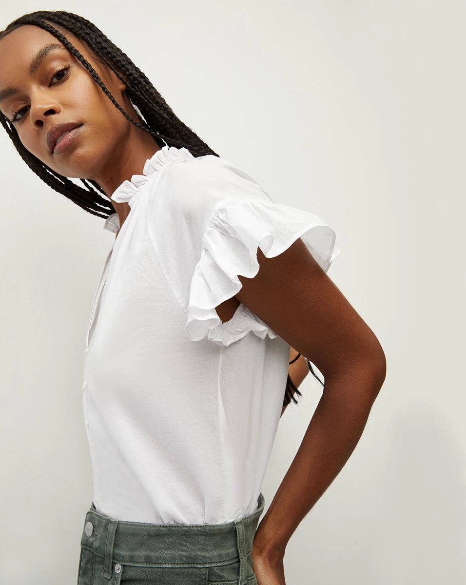 Veronica Beard Milly Cotton Shirt 1 Veronica Beard Milly Cotton Shirt