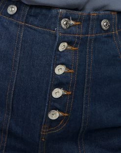 Veronica Beard Crosbie Slim Wide-Leg Jean | Comfort Stretch -Veronica Beard J23074400827WO WASHEDOXFORD PRODUCT 04