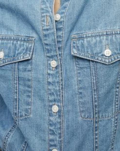 Veronica Beard Tivi Denim Shirt -Veronica Beard J23077101219IC PRODUCT 02