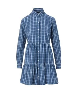 Veronica Beard Jemila Plaid Cotton Shirtdress -Veronica Beard J2307CO1030997 7b5e2c07 7fcc 4f83 bb6f 5232e7121ae5