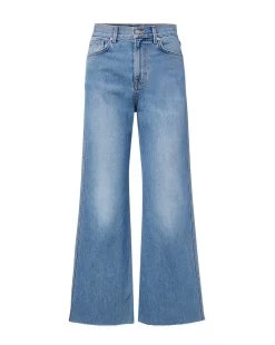 Veronica Beard Taylor Cropped Wide-Leg Jean -Veronica Beard J23081681152WD