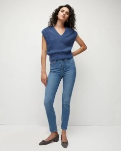 Veronica Beard Debbie Skinny-Ankle Jean