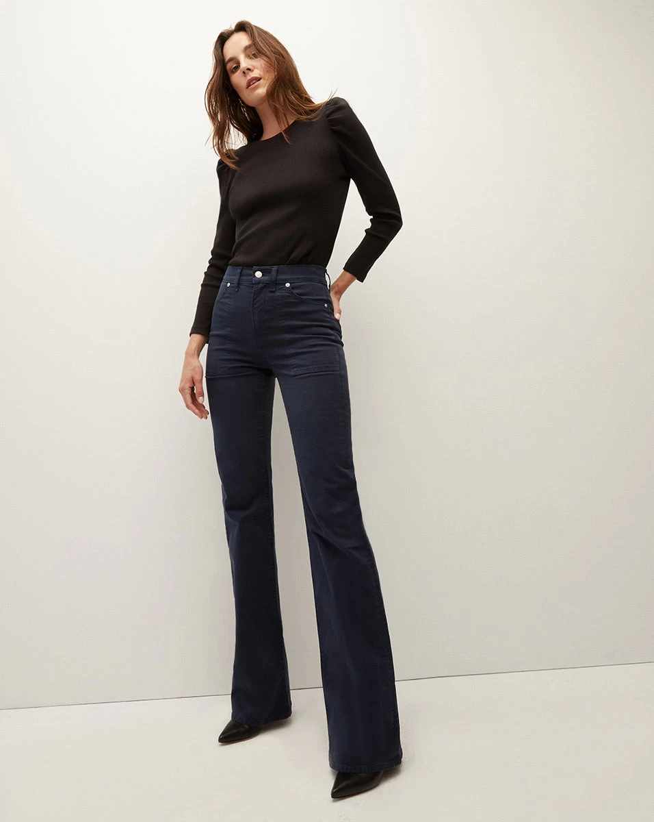 Veronica Beard Britney Puff-Sleeved Top 2 Veronica Beard Britney Puff-Sleeved Top - Image 2