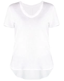 Veronica Beard Cindy V-Neck Tee 15 Veronica Beard Cindy V-Neck Tee -Veronica Beard JJY0080322 White PRODUCT 05 IMG 1200 CindyVNeck 1918756199