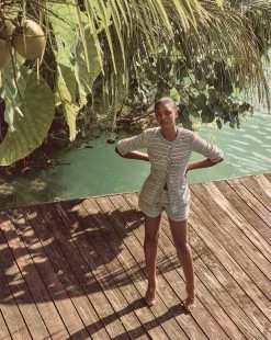 Veronica Beard Jazmin Striped Short -Veronica Beard Look 08 2965C R