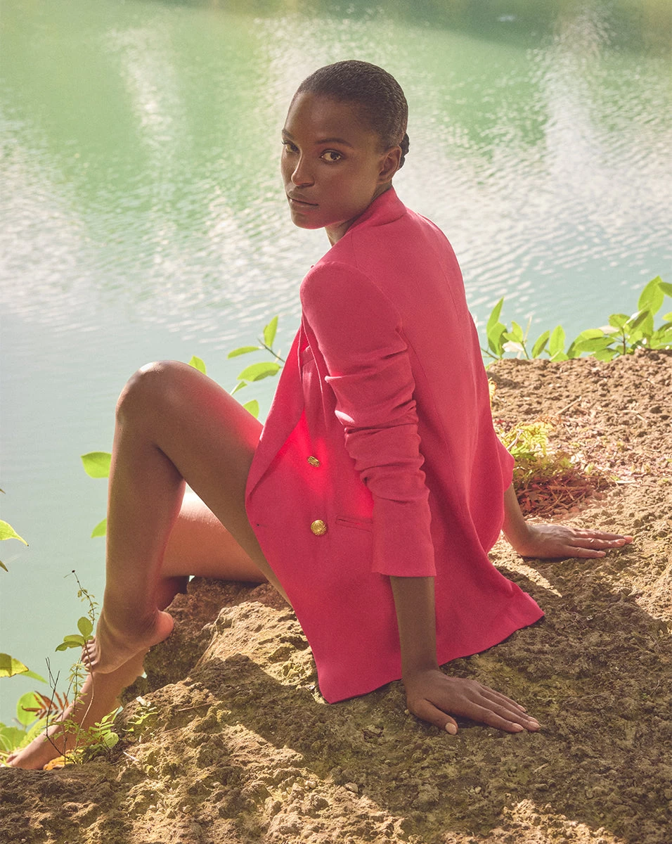 Veronica Beard Hirsh Linen Dickey Jacket 6 Veronica Beard Hirsh Linen Dickey Jacket - Image 6