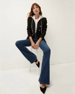 Veronica Beard Miller Dickey Jacket + Hoodie Dickey -Veronica Beard MILLER HOODIE PRODUCT 04