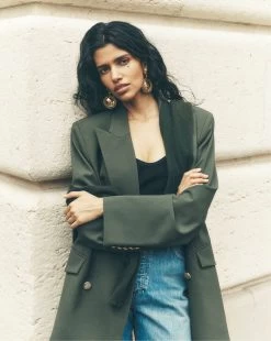 Veronica Beard Hutchinson Boyfriend Dickey Jacket -Veronica Beard PDP LOOK 16 NK1 4559 R