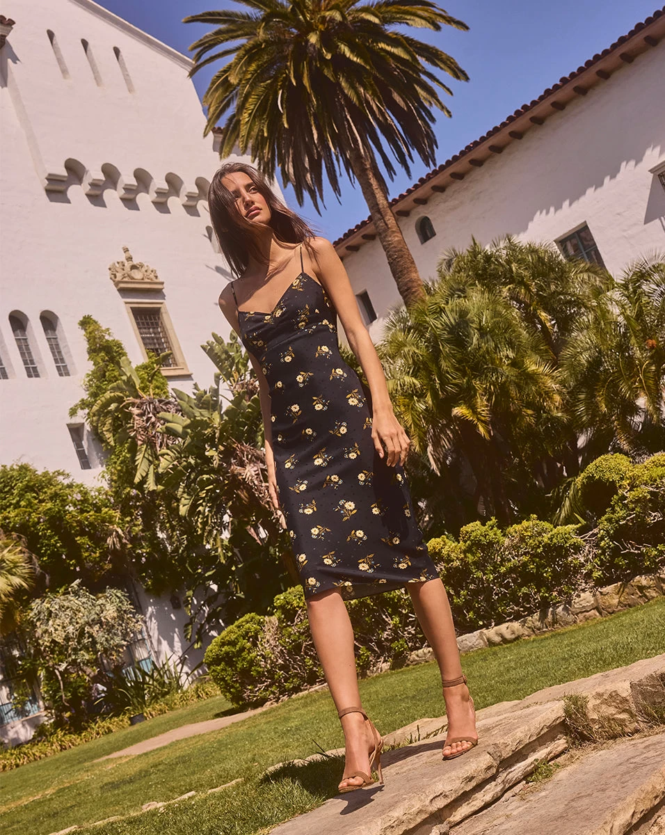 Veronica Beard Shara Floral Stretch-Silk Dress 6 Veronica Beard Shara Floral Stretch-Silk Dress - Image 6