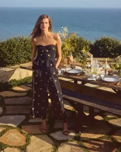 Veronica Beard Mazum Floral-Embroidered Wide-Leg Pant -Veronica Beard PDP Look 14 4547 R