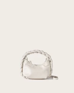 Veronica Beard Espiga Mini Braided-Handle Tote Bag