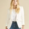 Veronica Beard Schoolboy Linen Dickey Jacket