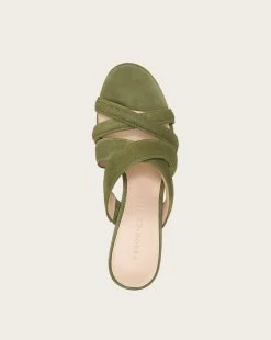 Veronica Beard Ginny Sandal -Veronica Beard i4562l2 palm green product 03 81c3b8a7