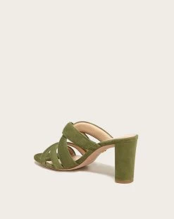 Veronica Beard Ginny Sandal -Veronica Beard i4562l2 palm green product 04 a0b3017e
