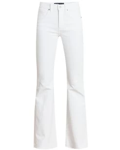 Veronica Beard Beverly Skinny-Flare Jean | Extended -Veronica Beard j22024460644wh white ad4cae7d