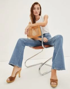 Veronica Beard Beverly Skinny-Flare Jean